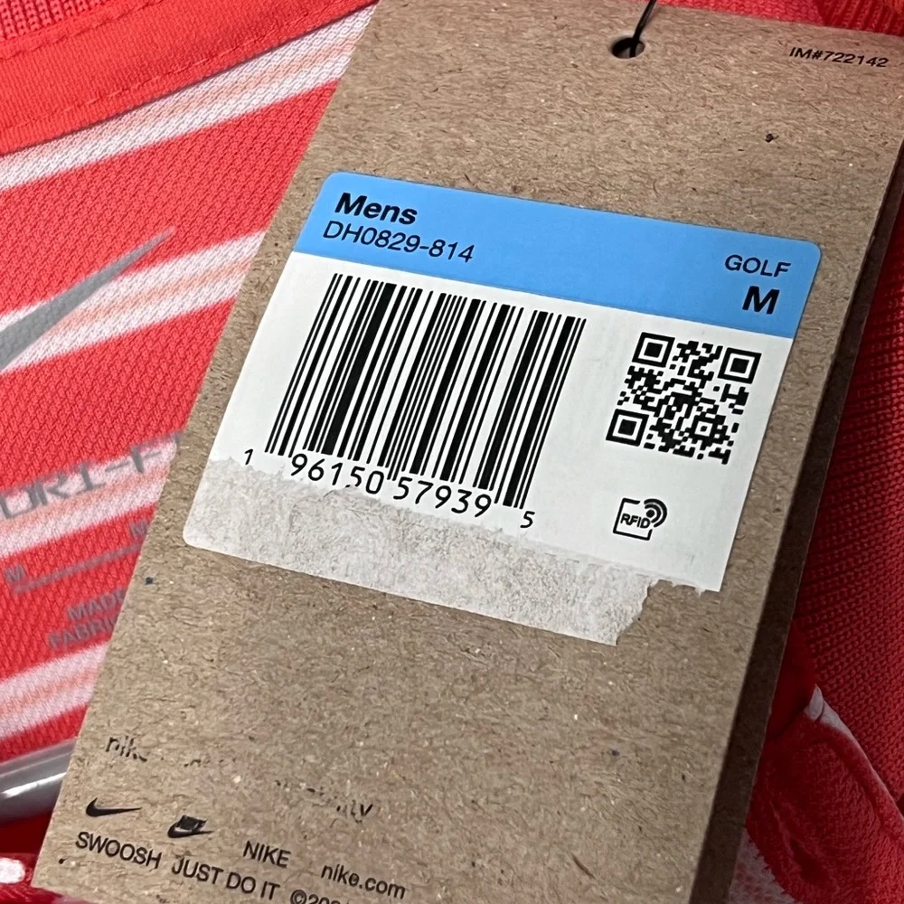 Nike Dri-Fit Golf Shirt NWT 🍊 - Picture 7 of 10